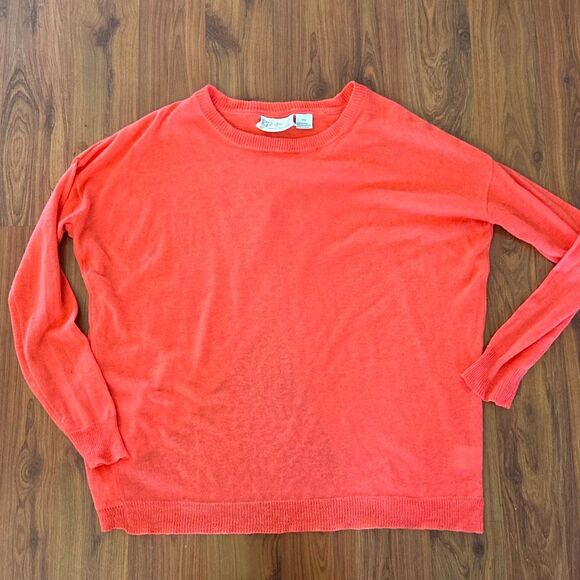 TOPSHOP Pink cropped oversized sweater - Picture 2 of 5
